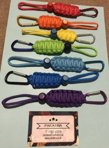 Single Colour Water Bottle Lanyard