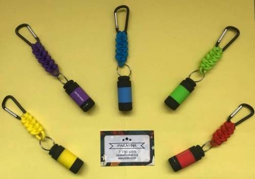Plain Paracord USB LED Torch