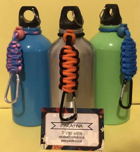 Two Colour Water Bottle Lanyards